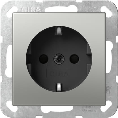 GIRA - GIR4383600 SCHUKO SH S/GRAFFE MRV SYSTEM 55 ACCIAIO