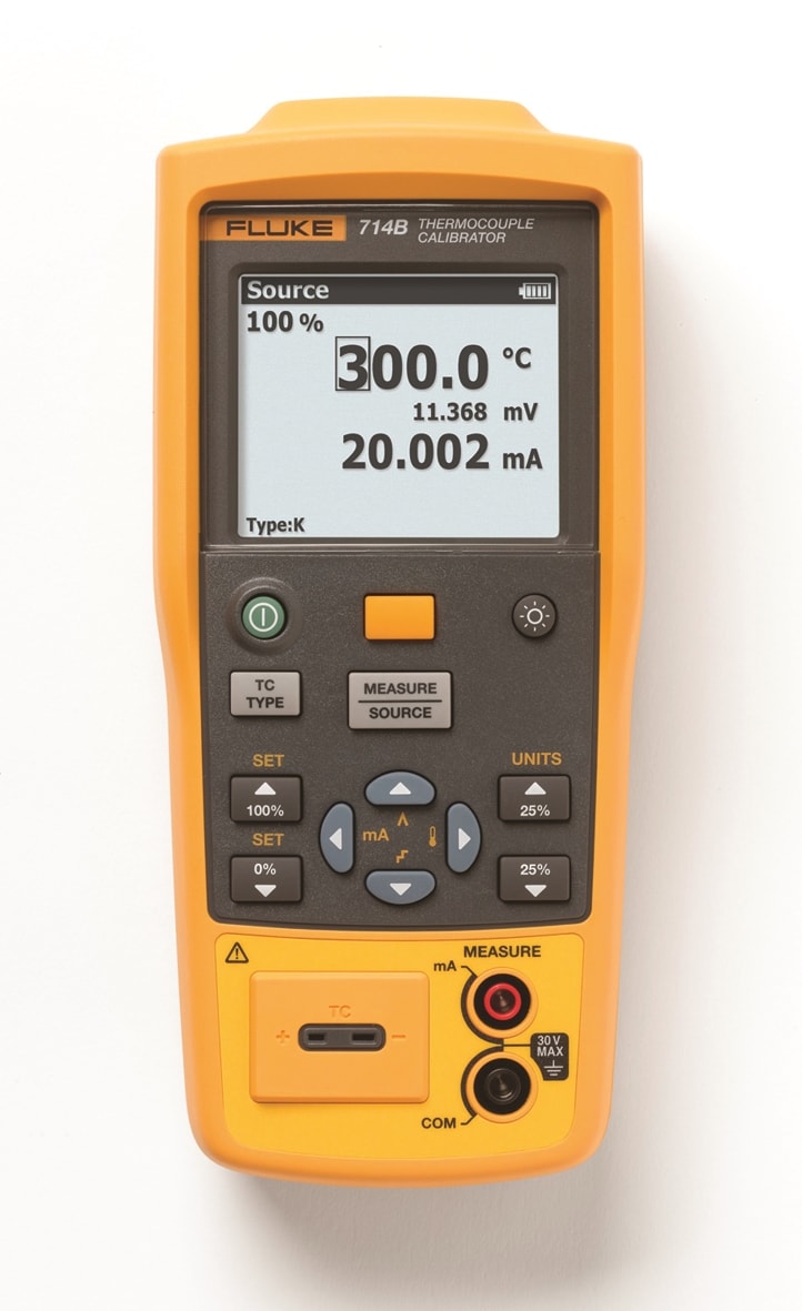 FLUKE ITALIA SRL - FLK4387869 714B CALIBRATORE 4..20MA E TC (17 TIPI)