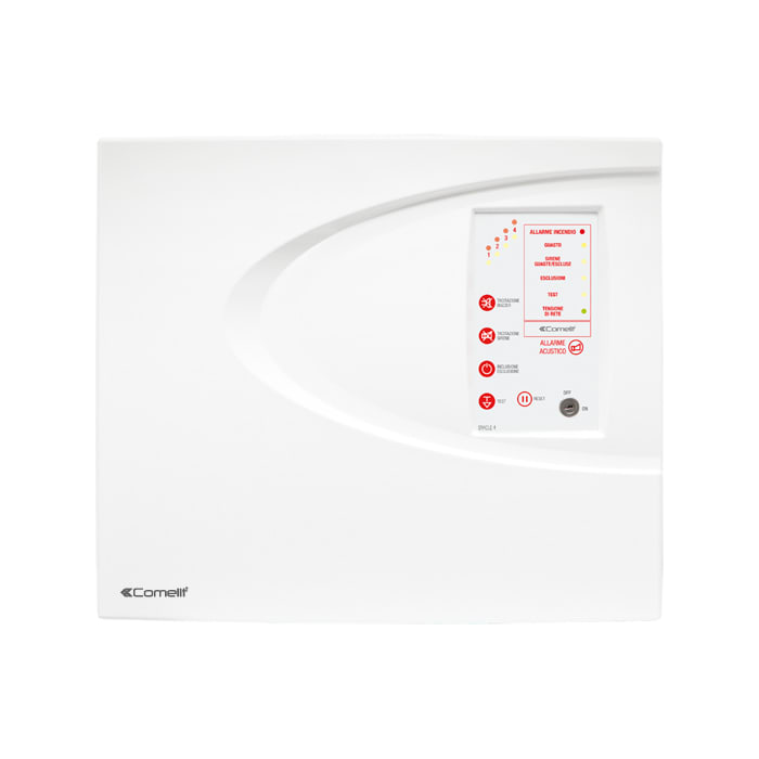 COMELIT GROUP SPA - COE43CPC004 CENTRALE ERACLE CONVENZIONALE 4 ZONE