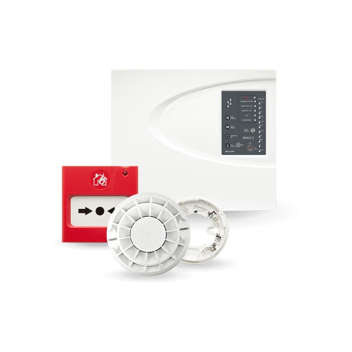 COMELIT GROUP SPA - COE43KIT102 KIT CON CENTRALE CONVENZIONALE 2 ZONE