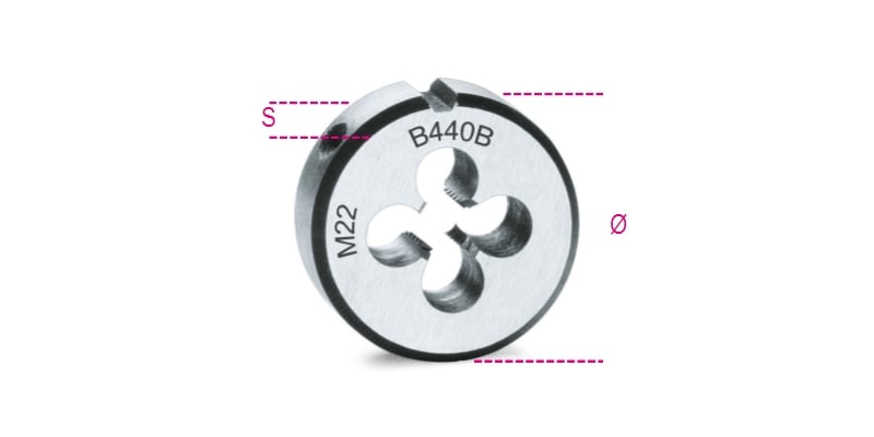 BM SPA - BMM004400126 FILIERE TONDE PASSO GROSSO EST50,8 B/22