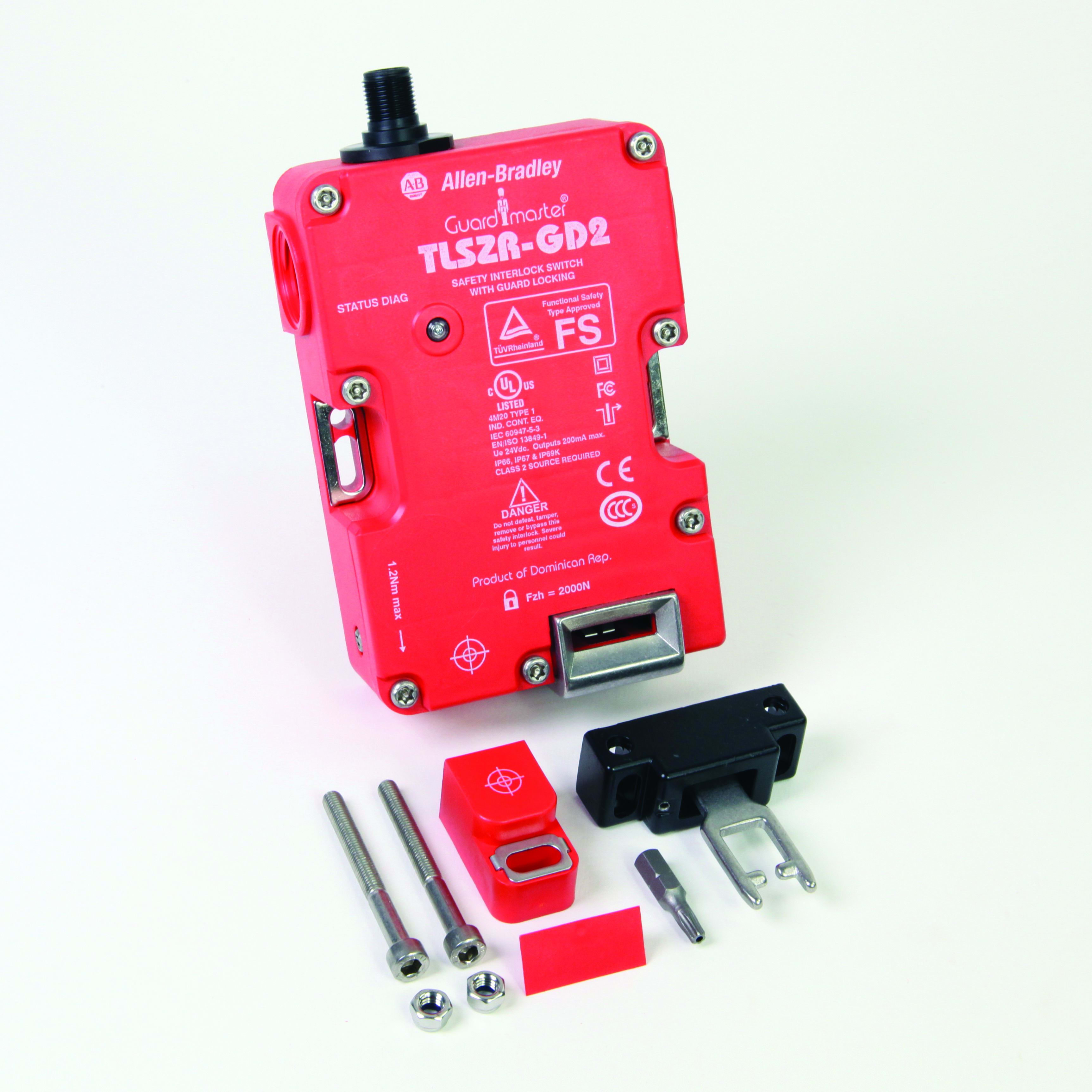 ROCKWELL AUTOMATION - RCK440G-TZS21UTLH GUARDMASTER TLS-Z GD2 GUARDLOCK SWITCH