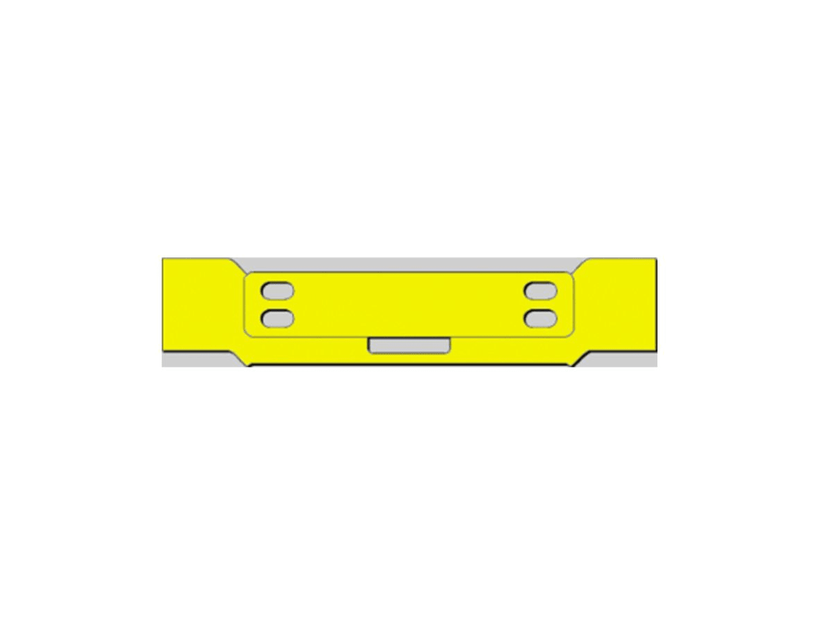 CEMBRE SPA - CEM44340 TARG.SEGN. ETF-ROLL-TPU 10X60 GIALLO