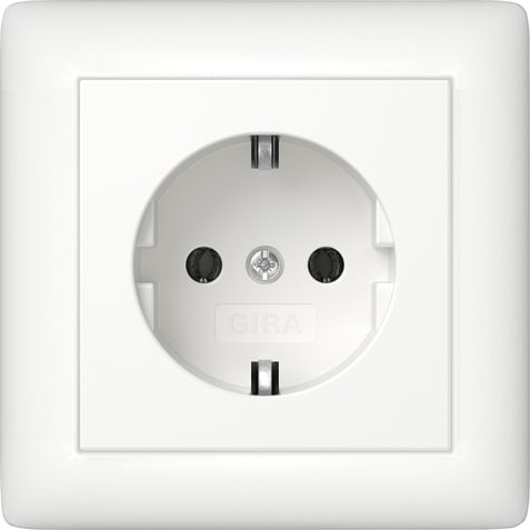 GIRA - GIR444027 SCHUKO P.CPL. GIRA STANDARD 55 BNC PURO
