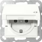 GIRA - GGI445403 PRESA SCHUKO CC SYSTEM 55 BNC PURO