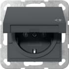 GIRA - GGI445428 PRESA SCHUKO CC SYSTEM 55 ANTRACITE