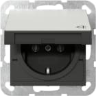 GIRA - GIR4454600 PRESA SCHUKO CC SYSTEM 55 ACCIAIO INOX