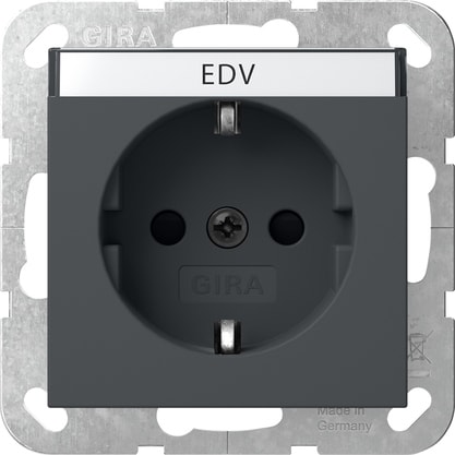 GIRA - GGI446228 SCHUKO CT + SP System 55 antracite