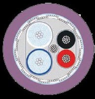 BREVETTI STEND. CAVO - BRC4500014 CABLEPUR(1X2X15AWG)+(1X2X18A