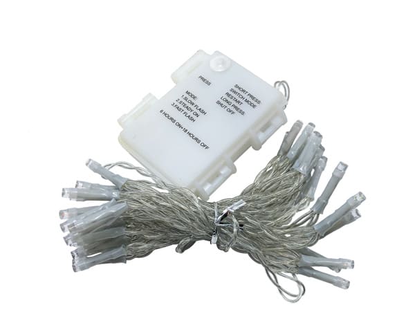 WIMEX - WIM4501034 BATT.LED 40L MCOL SILVER IP20