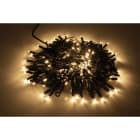 WIMEX - WIM4501235 STRINGA NERA 120LED WARMFLASH