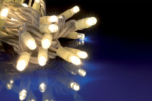 WIMEX - WIM4501315 STRINGA BIA 60LED WARM FLASH