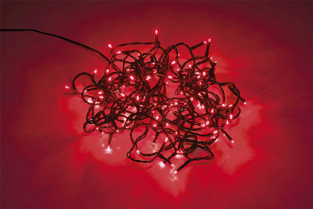 WIMEX - WIM4501971X M.LUCI SMARTLED 100LED ROSSO