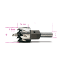 BM SPA - BMM004510033 Frese a tazza in acciaio HSS interamente rettificate