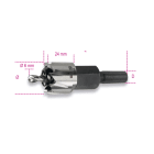 BM SPA - BMM004510042 Frese a tazza in acciaio HSS interamente rettificate