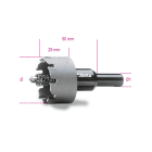 BM SPA - BMM004520026 Frese a tazza con inserti in metallo duro