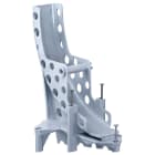 KAISER GMBH & CO. KG - KAI4561 Supporto curva per tubi con chiodi