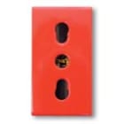 AVE - AVE45B06/15TSR PRESA POLISICUR 2X10/16A+T ROSSA