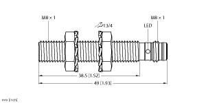 TURCK BANNER SRL - TUK4602050 BI2-EG08-AP6X-V1131