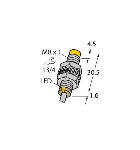 TURCK BANNER SRL - TUK4602932 NI3-M08-AN6X