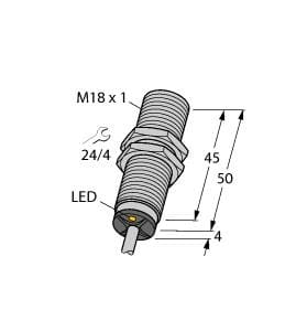 TURCK BANNER SRL - TUK46110 BI5-M18-AP6X
