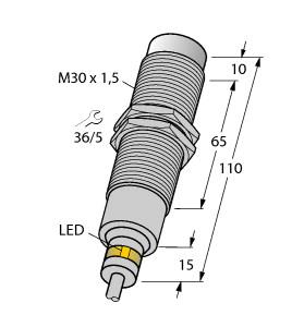 TURCK BANNER SRL - TUK4617410 NI15-EM30D-VP6X/S120