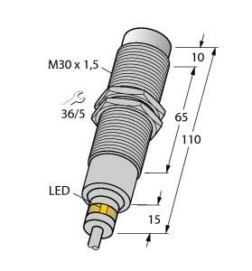 TURCK BANNER SRL - TUK4617410 NI15-EM30D-VP6X/S120