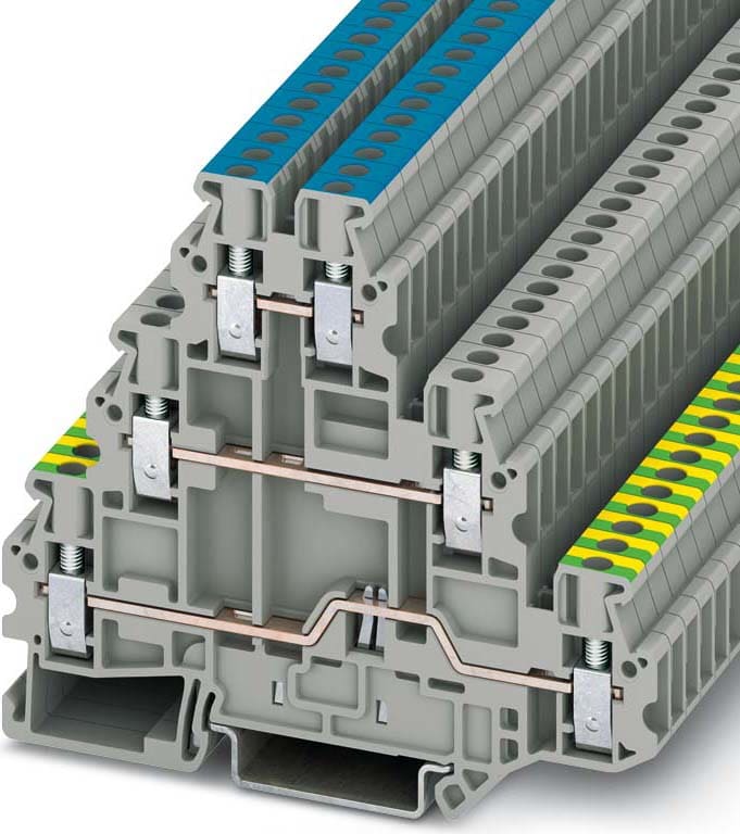 PHOENIX CONTACT - PHC3214291 UT 2,5-PE/L/N MORSETTO A PIU PIANI