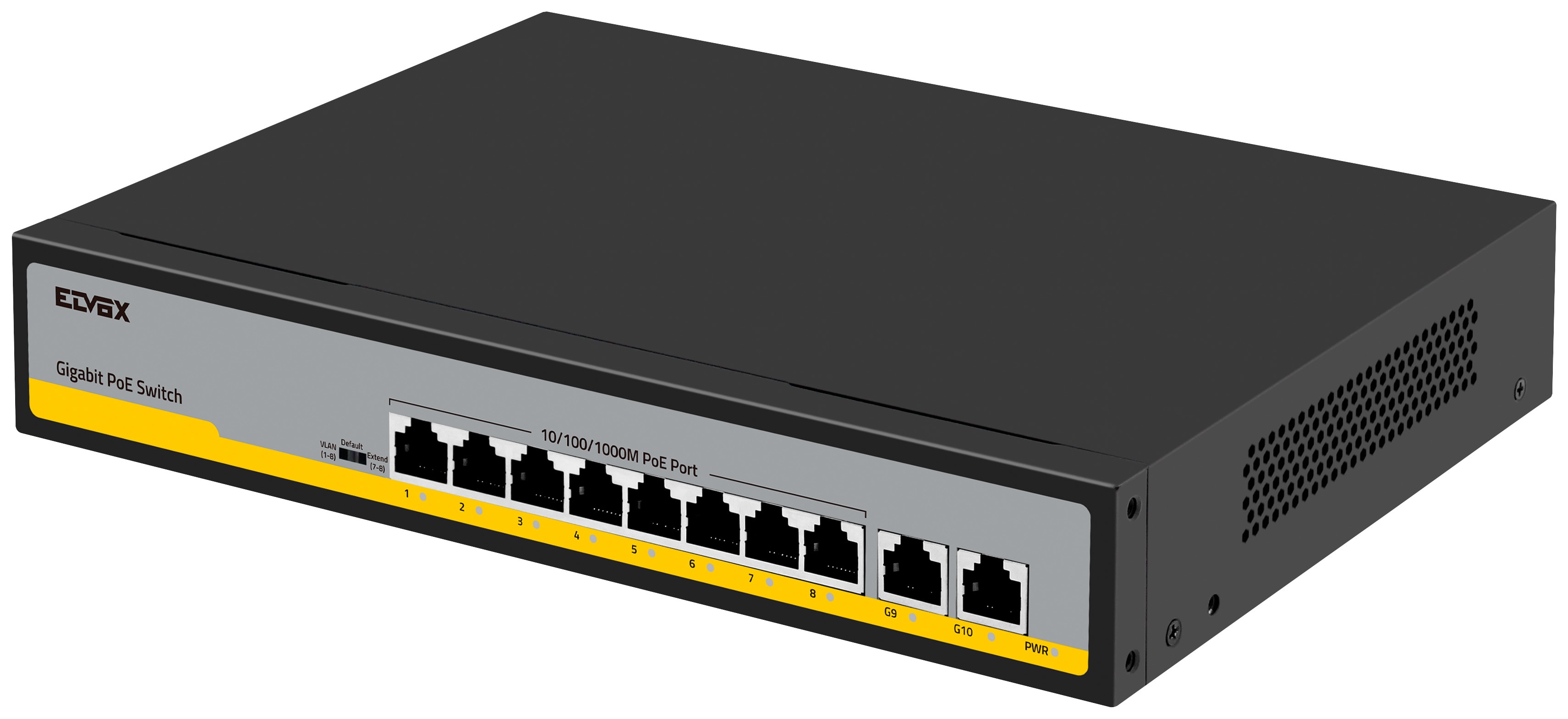 VIMAR SPA - VIW46260.10P.03 Switch Gbit 8 porte PoE at 2Uplink