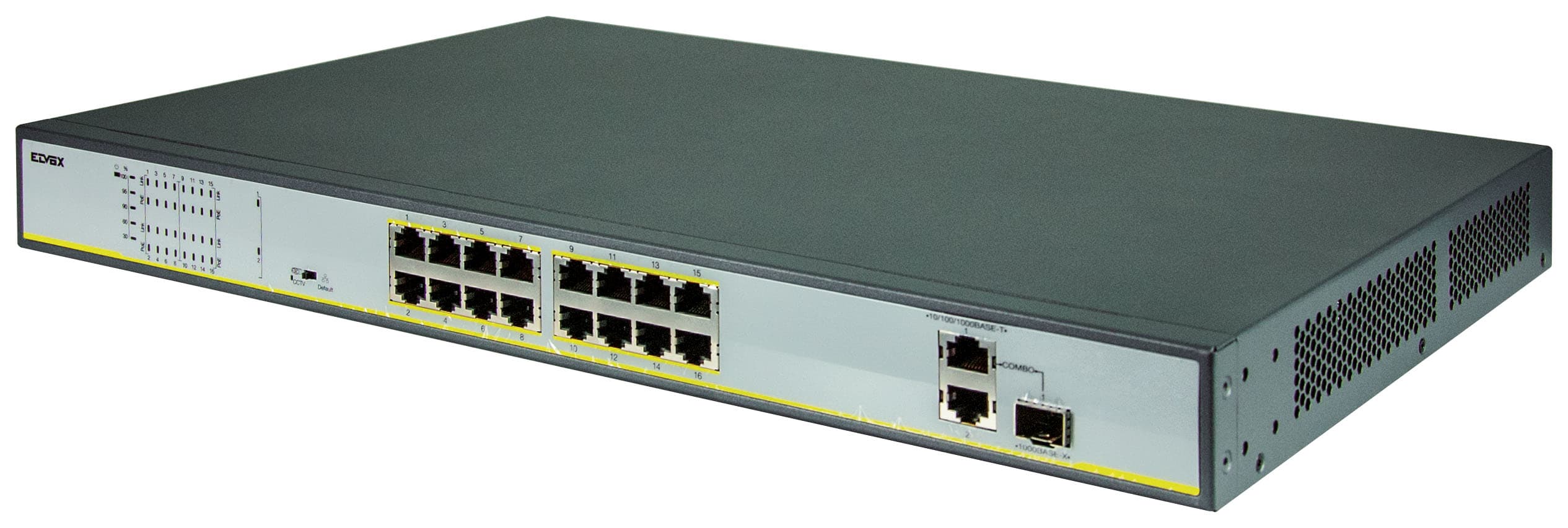 VIMAR SPA - VIW46260.16P.02 SWITCH ETHERNET 16 P. POE AT 2ETH 1SFP