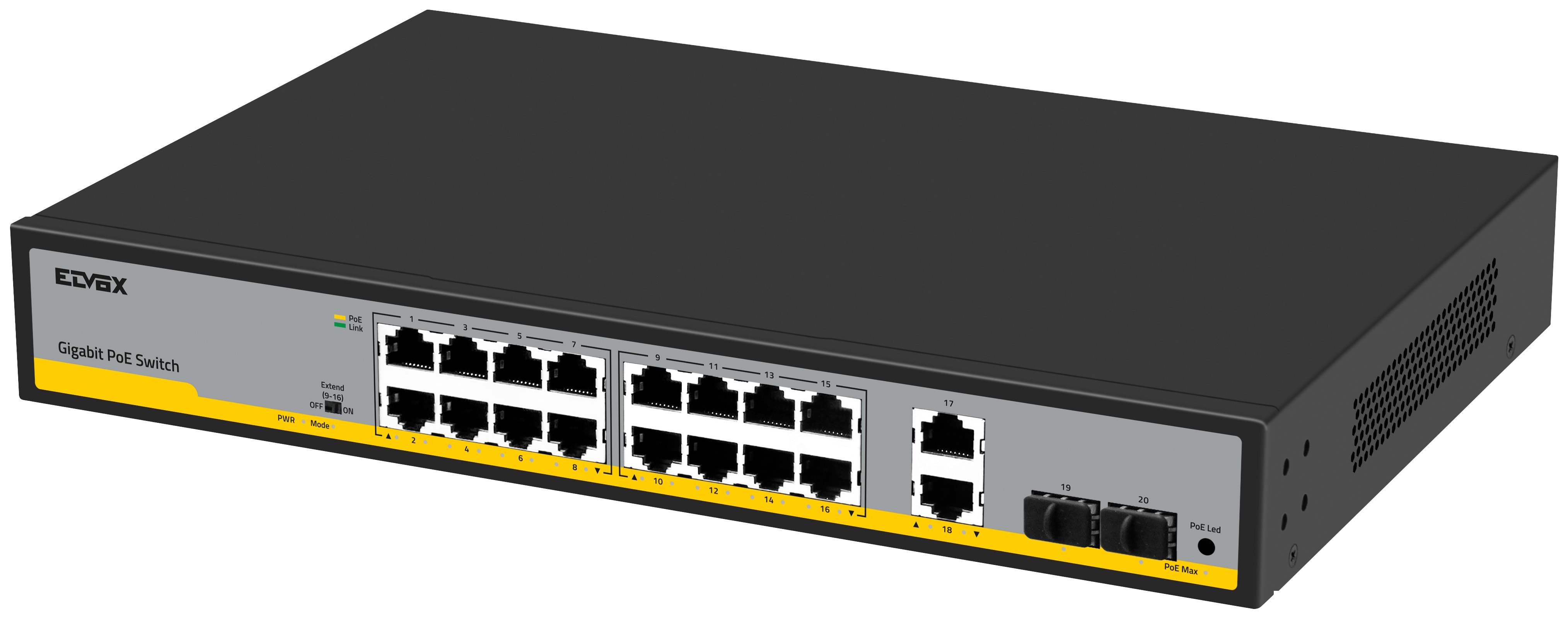 VIMAR SPA - VIW46260.18P.03 SWITCH GBIT 16 PORTE POE AT 2UPLINK 2SFP