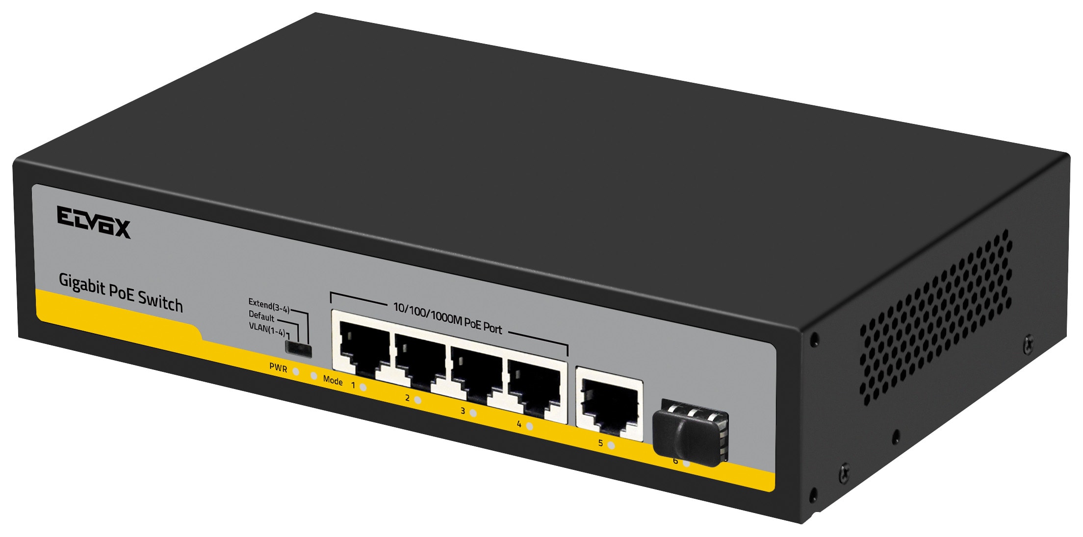 VIMAR SPA - VIW46260.5P.03 SWITCH GBIT 4 PORTE POE AT 1UPLINK 1SFP