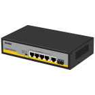 VIMAR SPA - VIW46260.5P.03 SWITCH GBIT 4 PORTE POE AT 1UPLINK 1SFP