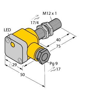 TURCK BANNER SRL - TUK46360 BI2-G12SK-AP6X