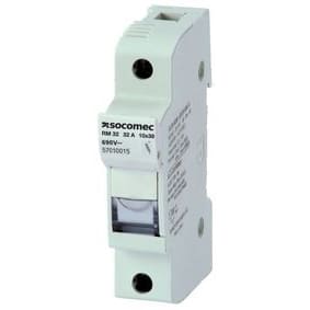 SOCOMEC - SOC57010015 RM - 32A - 10X38 - 1P - APPAR. SENZA SEG