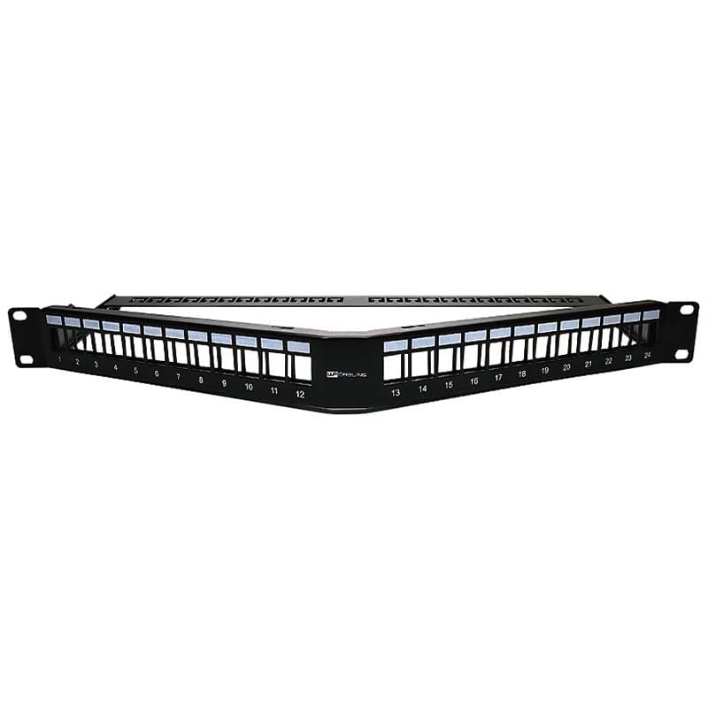 ELCART DISTRIBUTION - ERT404867000 PANNELLO PATCH 24P UTP ANGOLARE