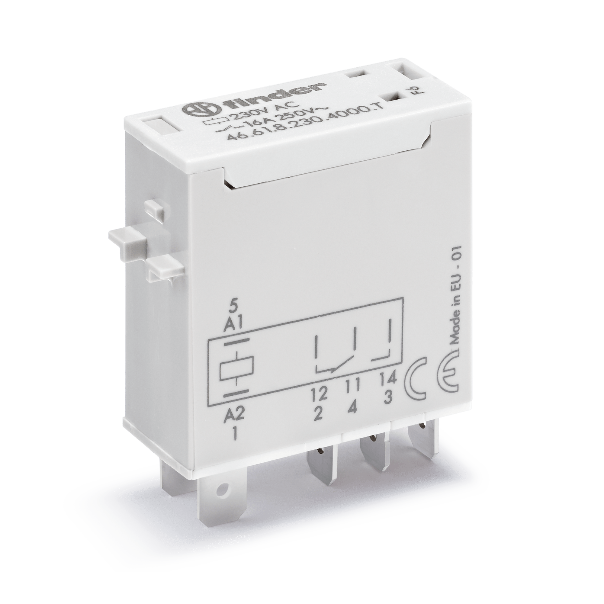 FINDER SPA - FIN466191105000T MINI RELE INDUSTRIALE 1 CONTATTO