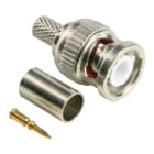VIMAR SPA - VIW46904.C01 Connettore BNC maschio crimpare per RG59