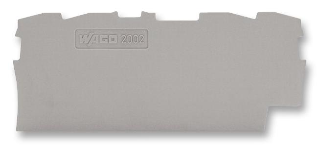 WAGO ITALIA SRL - WAG2002-1491 PIASTRA TERMINALE E INTERMEDIA SPESSA 0,