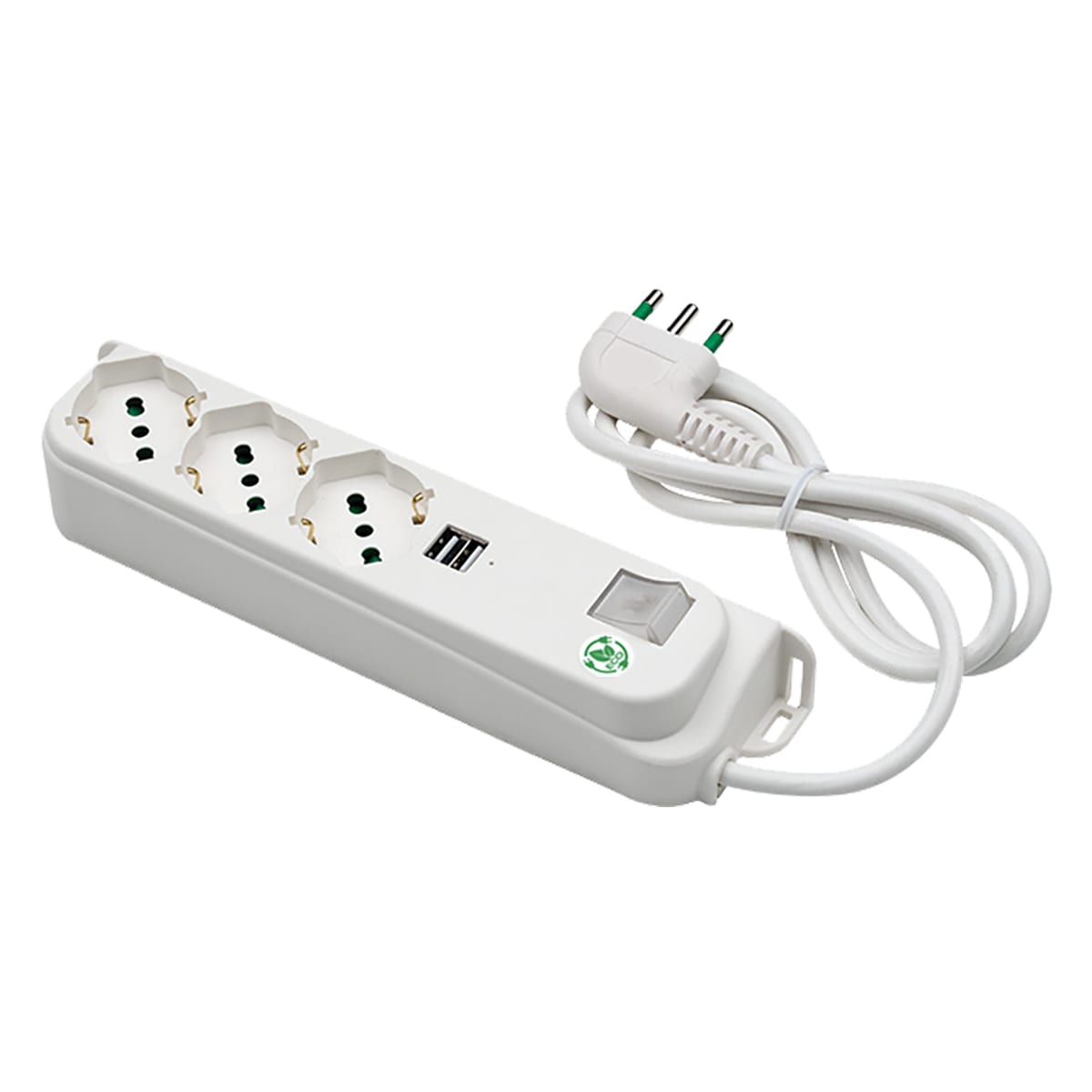FANTON SPA - FME47450ECO MULT.1,5M 3G1 S17 3P40+2USB+I ECO BI