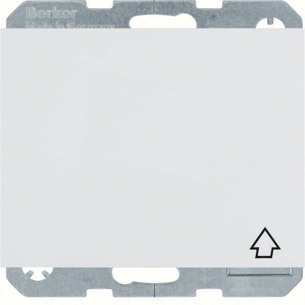 BERKER - BRK47517109 P.SCHUKO CON COP.SERIE K1 BIA.POL.LUC.
