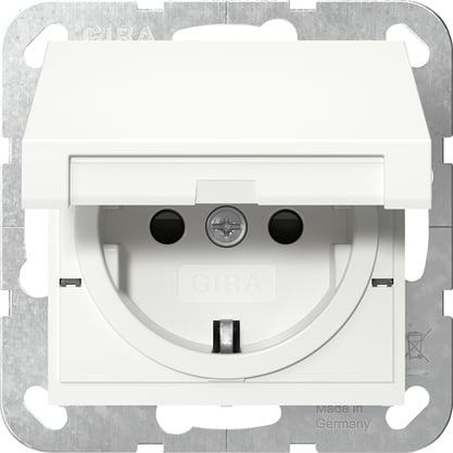 GIRA - GGI475427 SCHUKO CC + SP MRV SYSTEM 55 BNC PURO S