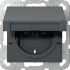 GIRA - GIR475428 SCHUKO CC + SP MRV SYSTEM 55 ANTRACITE