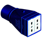 LEGRAND - LEG052107 ADATTATORE SPINA INDUSTR 2P/ 2 PRESE ITA