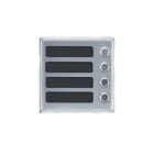 URMET SPA - UTD1148/4 MOD.SINTHESI S2 4P.P/P.EST.TEL
