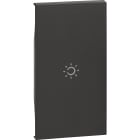 BTICINO - BTIKG01M2A L.NOW - COVER COMANDO LUCE 2 MOD. NERA