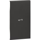 BTICINO - BTIKG01M2F L.NOW - COVER COMANDO CHIAVE 2 MOD. NERA