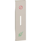 BTICINO - BTIKM06H L.NOW - COVER COMMUTATORE HOTEL 1M SABBI