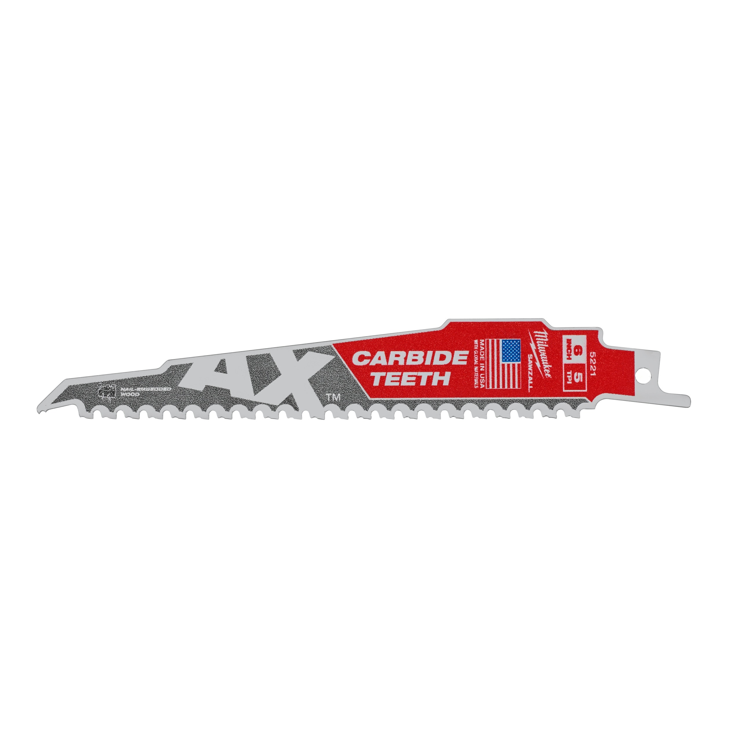 MILWAUKEE - AEG - COP48475221 LAMA SD AX TCT Lungh. mmPasso 1505 1pz