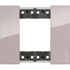 BTICINO - BTIKA4802DM L.NOW - PLACCA 2P AURA